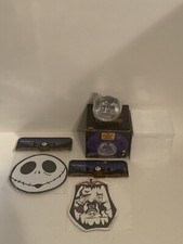 The Nightmare Before Christmas Lot Paperweight And Car Magnets 3 Pieces