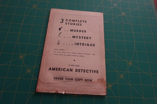 AMERICAN CRIME MAGAZINE #5, Australian schwarz gga digest pulp vintage pb - Bild 3 von 3