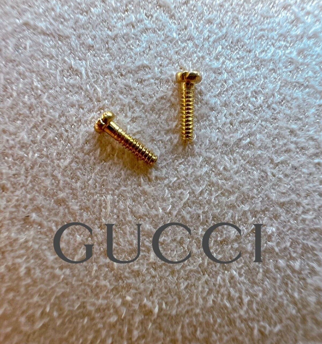 5mm Gold Screws for Gucci Eyeglasses/Sunglasses Nose Pads | eBay