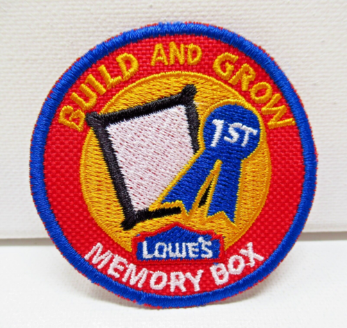 1st Prize Ribbon - Shadow Box - Lowe's Build & Grow - Memory Box Merit Badge