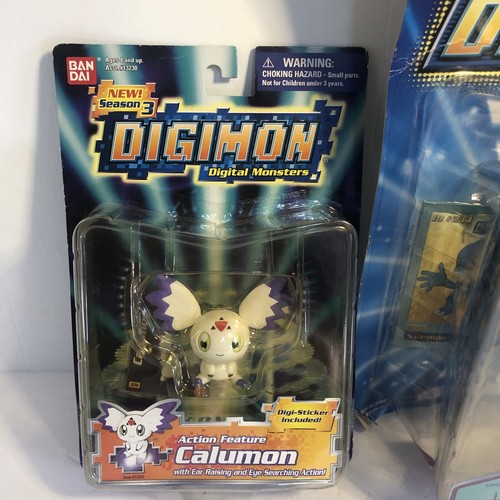 Digimon Veemon & Calumon Action Figuren Konvolut Originalverpackt (Kompromiss) - Bild 3 von 12