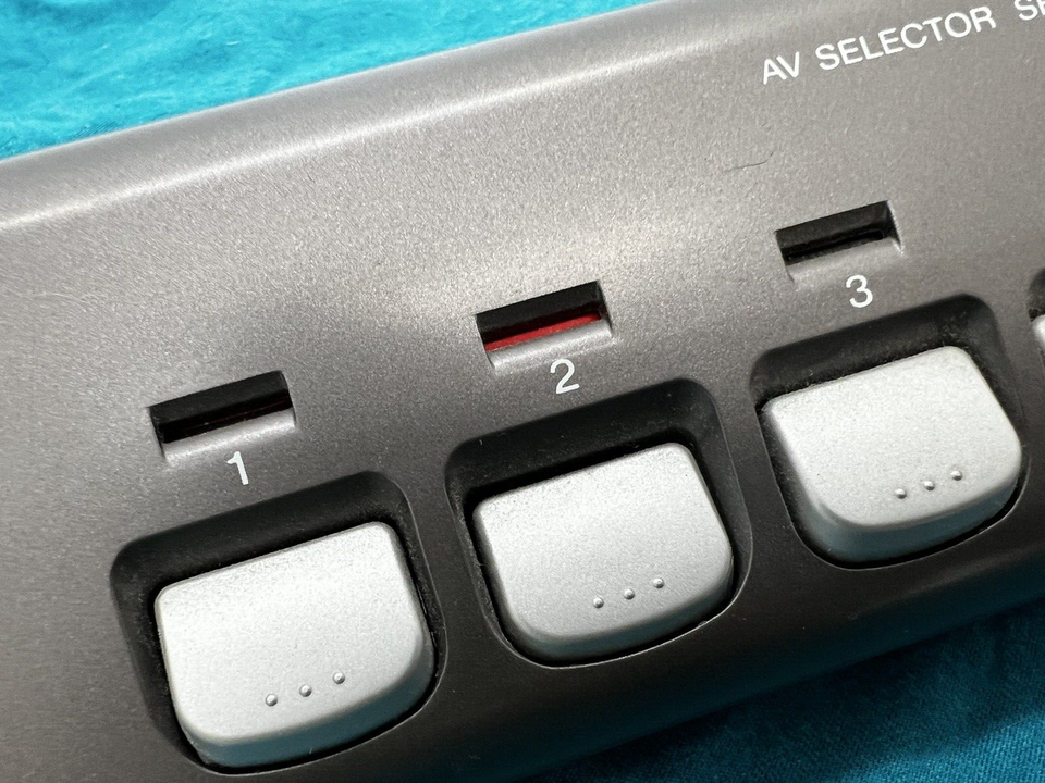 Sony SBV40S Manual 4Device SVideo AV Selector Switcher for Video