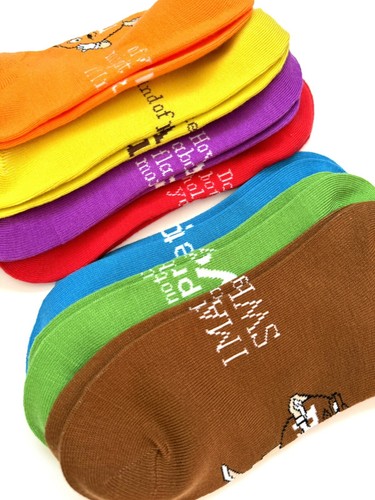 M&M'S FAMILY ANKLE SOCKS UNISEX EXTRA SOFT NOVELTY SOCKS UNISEX ADULTS KID SOCKS - Picture 5 of 5