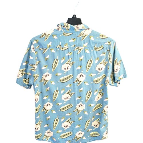 Camisa Hawaiana RVCA Luke Pelletier Edición Especial Para Hombre Azul Floral Talla Grande - Imagen 5 de 6