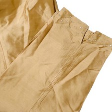 Vintage Rafael Womens Silk Pants Y2K High Waisted Ankle Beige Lined