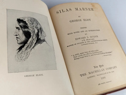 Silas Marner by George Eliot 1906 Macmillan Edition HC Book