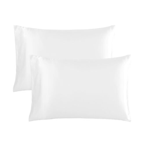 All Sizes All colors Satin Pillowcase (2 Pack) for Hair Skin Silk Pillow Case - Picture 49 of 53