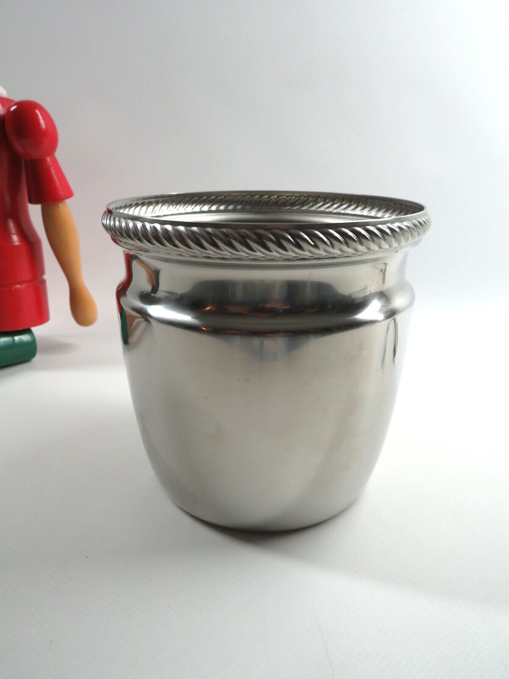 Vintage Alessi Eiseimer Eisbehälter Mercurio ice bucket Design Carlo