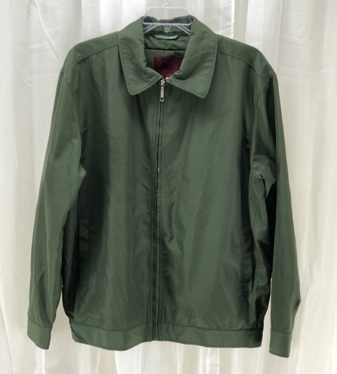 ADA Softshell Giacca Uomo XL Cappotto Verde Foresta Coach Palestra Insegnante Zip Tasche