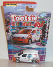 2020 MATCHBOX 1:64 MBX CANDY SERIES 1/6 WHITE VOLKSWAGEN CADDY DELIVERY
