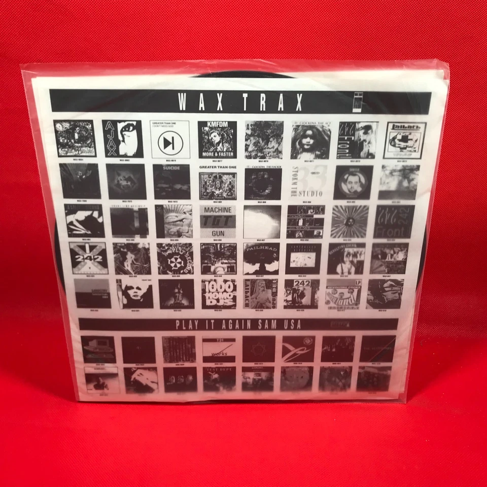 CLOCK DVA The Act 1989 USA 3-track 12" vinyl single Sonology Of Sex CLOCKDVA - Image 4 of 4