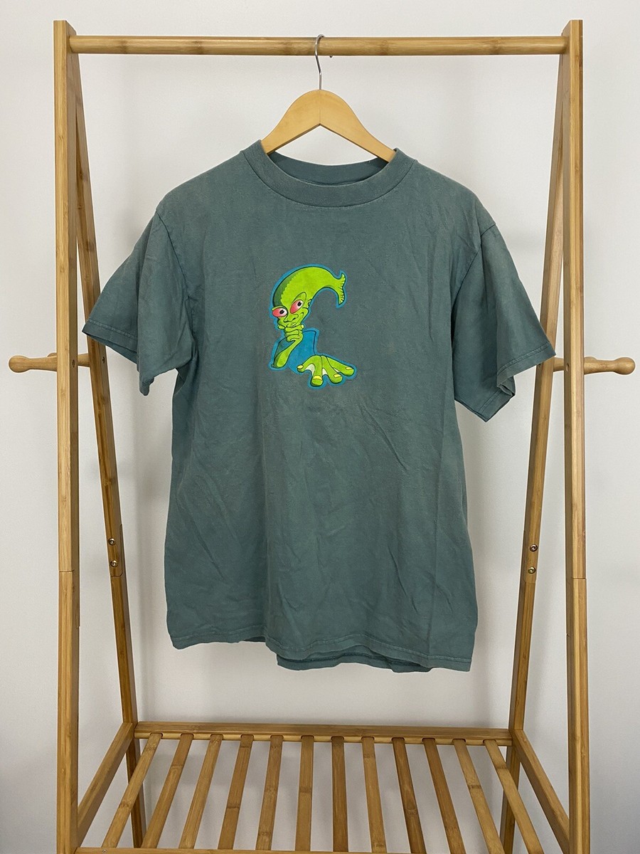 ■稀少アナログ2LP■PHISH / フィッシュ■Houst■2LP / 199 VTG Phish Aqua Man 1996 Tour Sun Faded Green Tultex Phish Head T