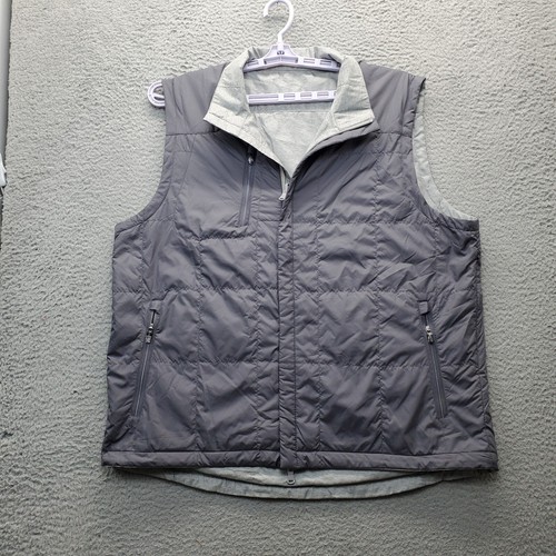 Zero Restriction Vest Mens XL Multi Quilted Reversible Tour Series Full Zipper - Picture 3 of 20