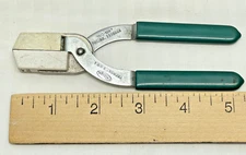 Wire Stripper Clauss NO-NIK .014 Green Handle Fremont O USA Pat. No.3336666 VNTG