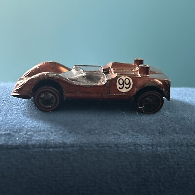 Hot Wheels Redline Chaparral 2G 1968 Red Black Interior