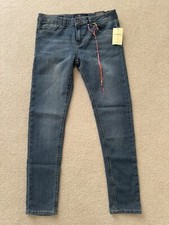 LUCKY BRAND Girls Zoe Skinny Denim Slim Jeans Size 14 New With Tags