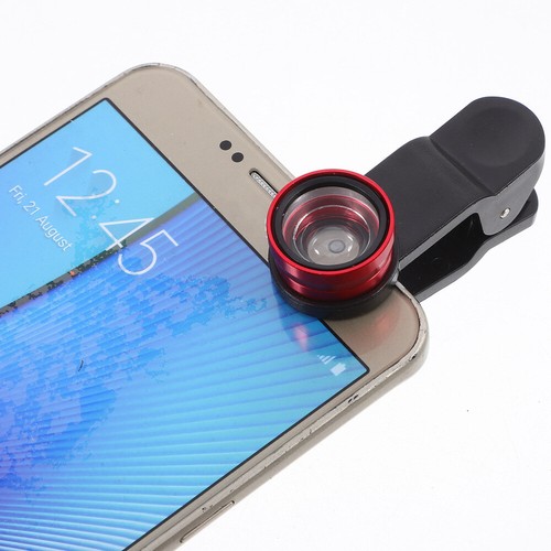 2 Sets Di Lenti Per Telefoni Cellulari Clip Sull'obiettivo Macro Del Telefono - Zdjęcie 4 z 12