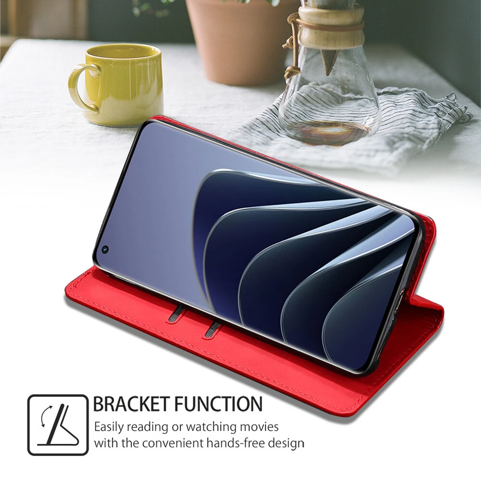 Case For Oneplus 3 3T 5 5T 6 6T 7 7T 8 9 Pro 8T Nord Magnetic Flip Wallet Cover - Image 4 of 4