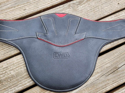 CWD Negro/Fucsia Color Deportivo Anatómico Perno Protector Vientre Circunferencia de Salto 50"/125 cm NUEVO - Imagen 6 de 12