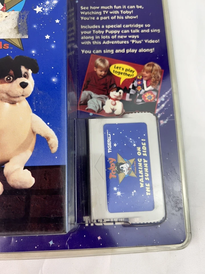 Vintage 1993 Toby Terrier Video Adventures Walking on the Sunny Side SEALED - Image 2 of 3