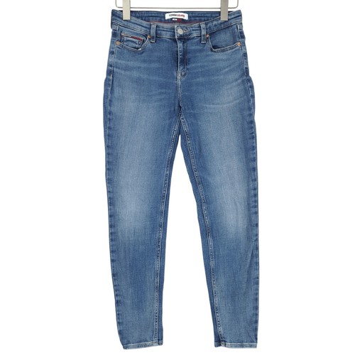 Pantaloni Denim Stretch VELILLA – Slim, Con 7 Tasche, Blu Denim, Taglia XL, Sostenibile - 3