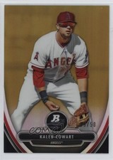 2013 Bowman Platinum Prospects Chrome Gold Refractor 39/50 Kaleb Cowart 03xg