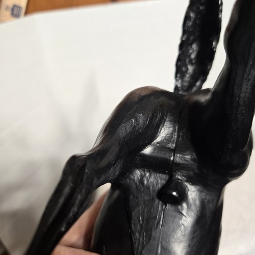 Breyer Traditional Black Running Stallion #31 ~ 1960s “Breyer Molding Co.” Mark - Picture 5 of 10