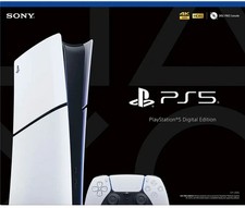 Sony- Playstation 5 Slim Console Digital Edition - White