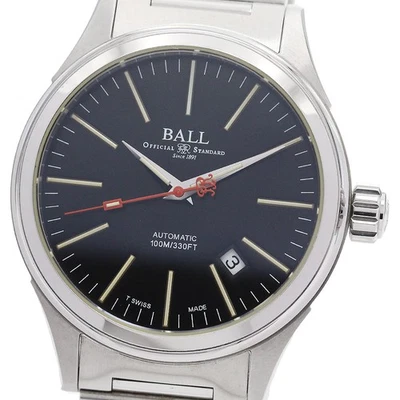 BALLWATCH NM2188C-S3-BK Fireman Datums Herrenarmbanduhr Aus Japan G0419 - Bild 1 von 4