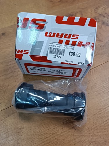 Sram PressFit Road Unisex - Volwassenen binnenlager, zwart, 86,5 mm