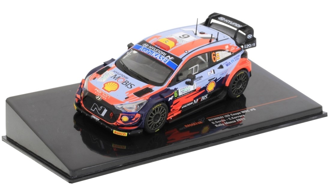 Décoration Bureau Passion Automobile avec la Hyundai i20 WRC Monza 2021