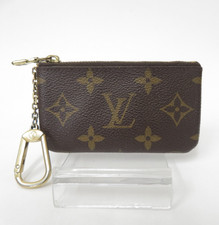 Authentic LOUIS VUITTON Monogram Coin Purse Key Pochette Cles F 50541
