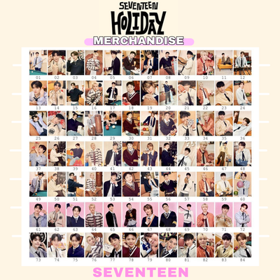SEVENTEEN 2025 JAPAN FANMEETING HOLIDAY Photo card OFFICIAL