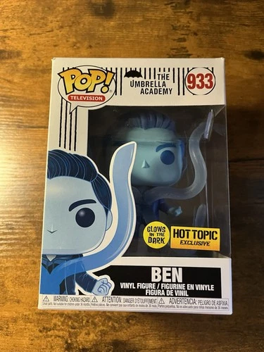 Funko Pop! Television Ben #933 Hot Topic Glow In The Dark Vinyl Figure