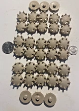 36 Soft Spikes Xp Small Plastic Thread Golf Cleats. unused, priced to sell.