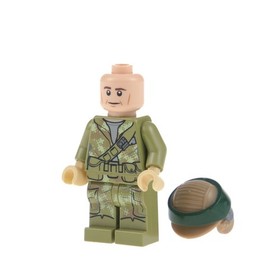 1x Lego Minifigure Star Wars Endor Rebel Trooper 1 Olive Green Helmet 75094 sw0645