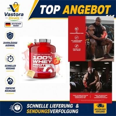 Scitec Nutrition 100% Whey Protein Professional Erdbeere - Weiße Schokolade