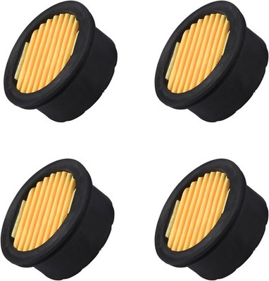 4Pcs Air Compressor Silencer Filter Elements, 4pcs Elements 