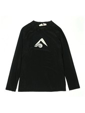 Kanu Surf Girls Black Rash Guard L Youth