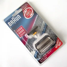Braun Contour Series Flex XP Flex Integral 5000 / 6000 Foil Cutter Block NIP New