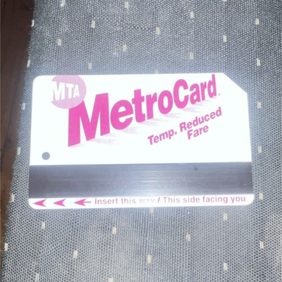 #ad MTA MetroCard Temporary Reduced Fare Subway Card 2023 $500.00