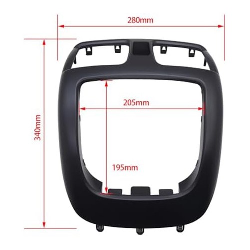 Compatible With GPS Car Radio Dash Frame Easy Installation Factory Appearance - Picture 5 of 8