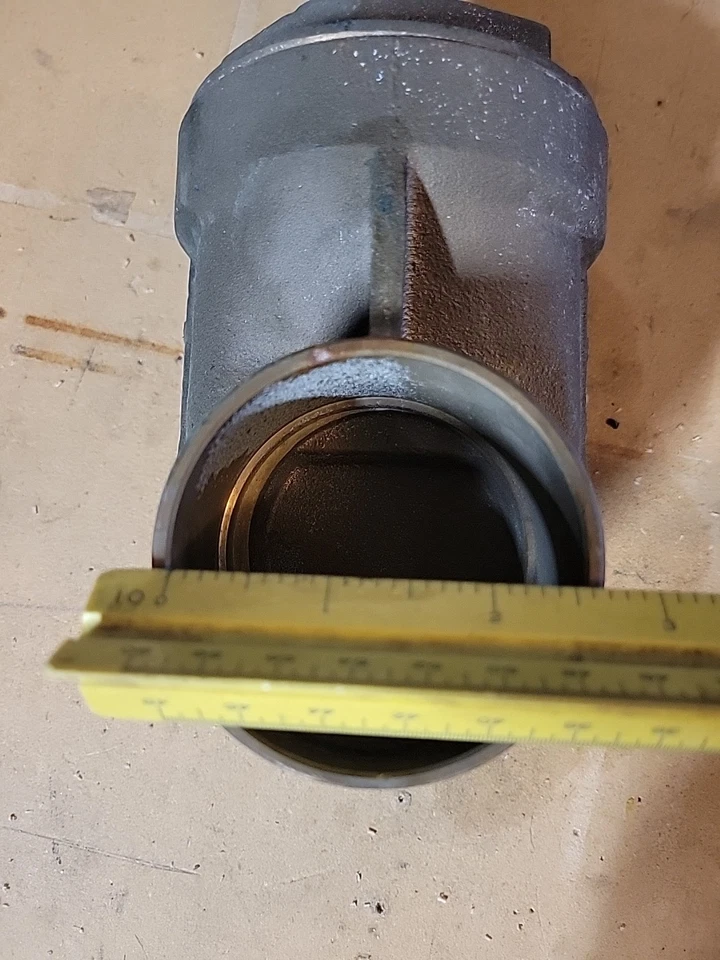 Grinnell 3010SJ Gate Valve 2 1/2" Solder Ends Bronze 125 LB SWP 200 LB WOG New - Image 4 of 4