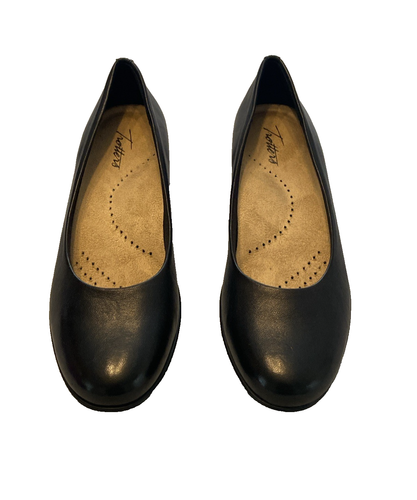 Trotters Rozalin Women's Loafer Flat Shoes Size 8N Black Low heel - Picture 2 of 7