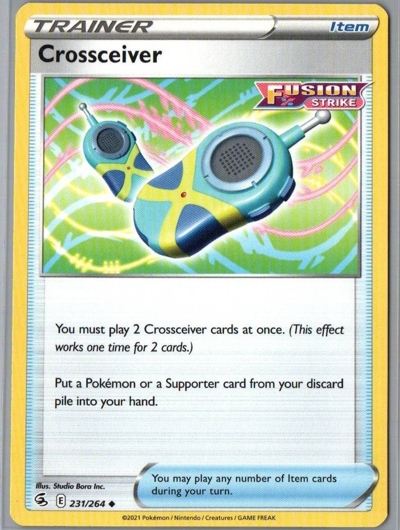 Crossceiver 231/264 Uncommon Fusion Strike Pokemon Near Mint
