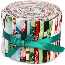 Jelly Rolls for Quilting, Jelly Roll Fabric Strips for Quilting, Pre-Cut in Vivi