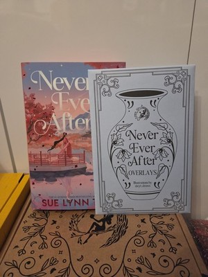 Fairyloot Never Ever After Sue Lynn Tann Special Edition Sprayed Edges overlays