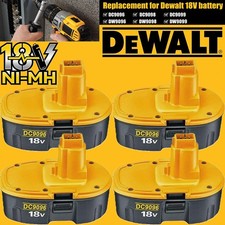 4 PACK 18V For Dewalt 18 VOLT XRP Ni-MH 7.0Ah Battery DC9099 DC9096 DC9098 NEW