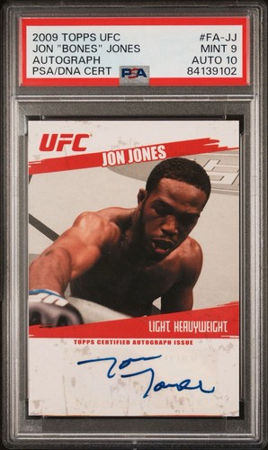 CARTE AUTOGRAPHE TOPPS UFC Champions Fighter 2015 Chris Weidman #FA-CW