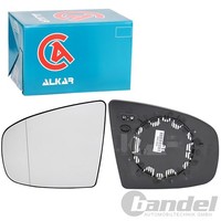 Alkar Spiegelglas AsphÄRisch Beheizbar Links Passend FüR BMW X5 X6 | 6471889